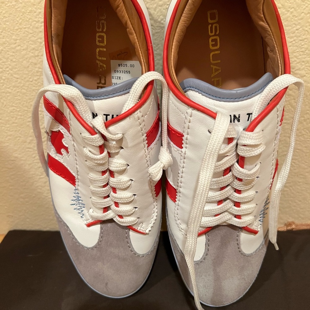 DSQUARED2 white/grey size 42 1/2 - Picture 3 of 10